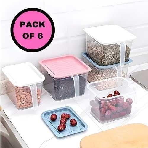 Kitchen Storage Baskets — Pack of 6