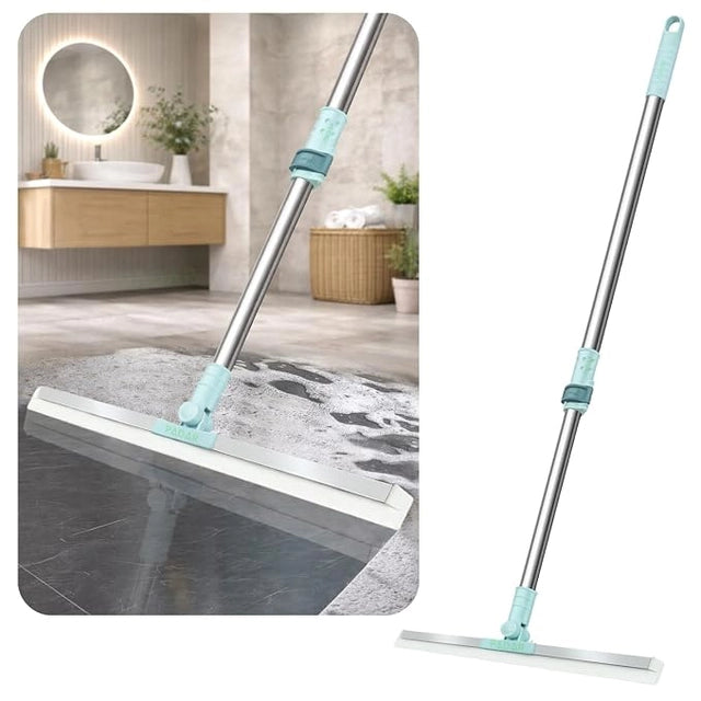 Magic Broom Sweeper for Floor Cleaning, Multifunctional Silicone Wiper Mopme, Multicolor — styled product view
