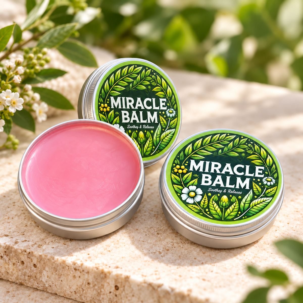 Herbal Balm — Pack of 2 — styled product view