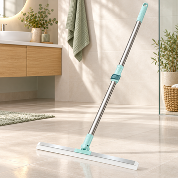 Magic Broom Sweeper for Floor Cleaning, Multifunctional Silicone Wiper Mopme, Multicolor — styled product view